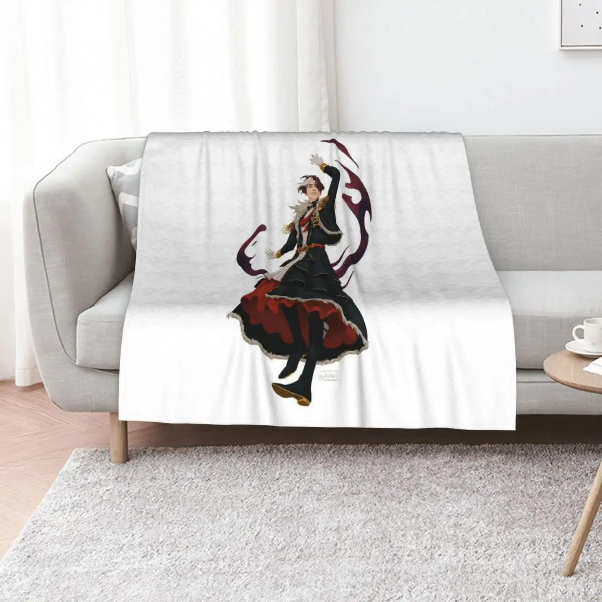 Scurry and Scatter Throw Blanket Plaid Polar Camping Winter beds For Sofa Thin blankets and throws Blankets