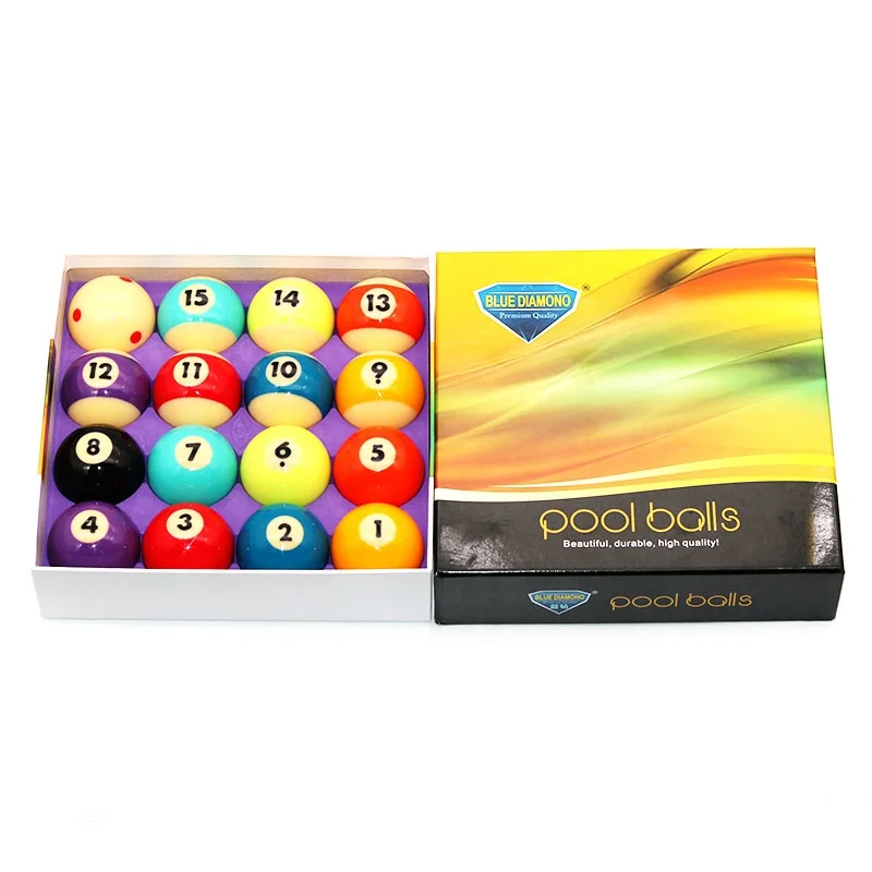 

Новейшая коробка для набора из смолы премиум-качества, 16 предметов, 57,2 мм, бильярдный шар для продажи