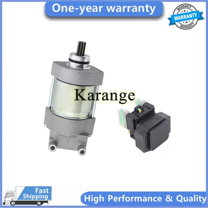 

OEM Parts 4C8-81890-00-00 4C8-81890-01-00 4C8-81890-02-00 Starter Motor & Relay For Yamaha Motorcycle 2007 2008 R1 YZFR1 YZF-R1