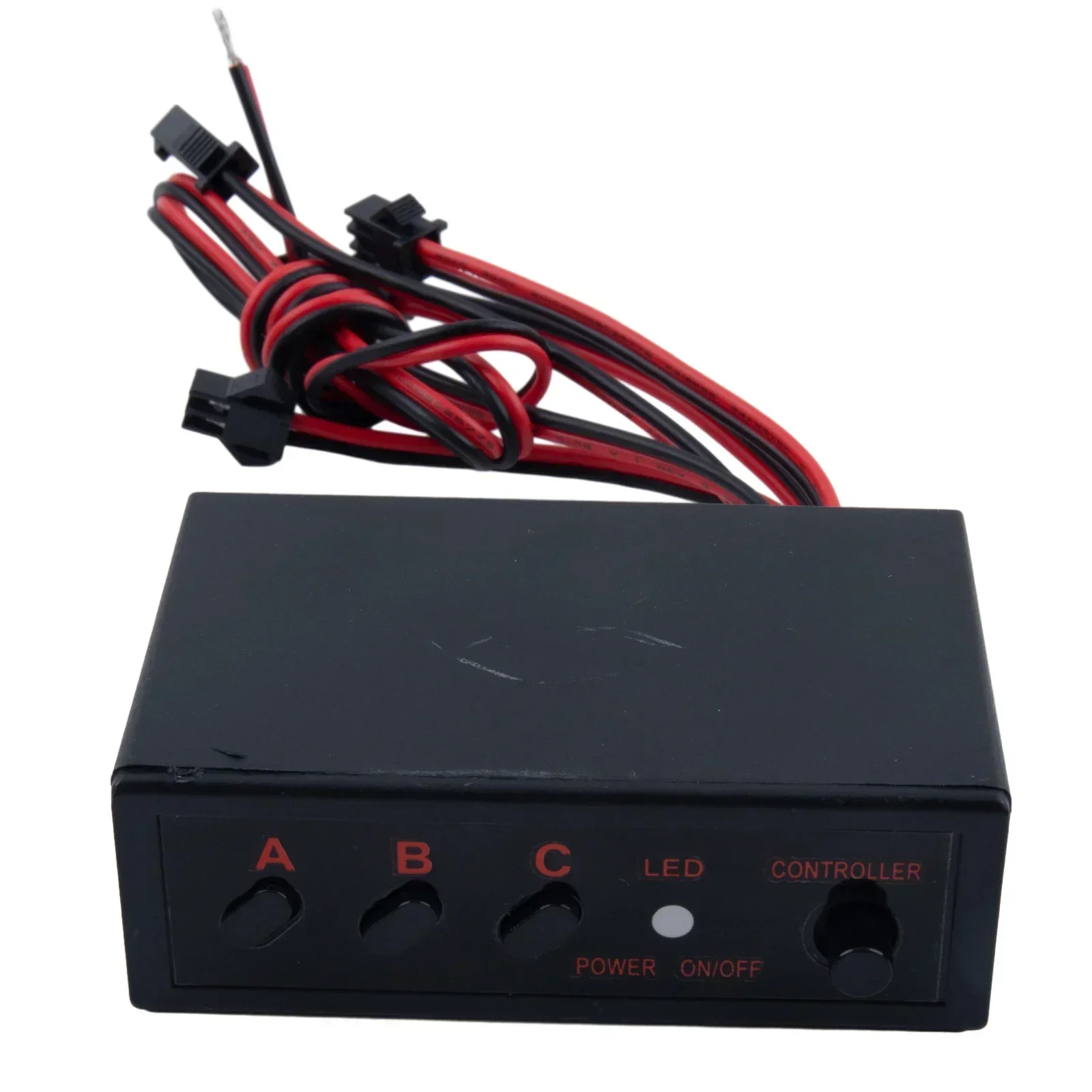 4 طرق LED ستروب ضوء فلاش المتعري صندوق التحكم 12 فولت سيارة ستروب أضواء السيارة الجبهة مصبغة أضواء وامضة بار