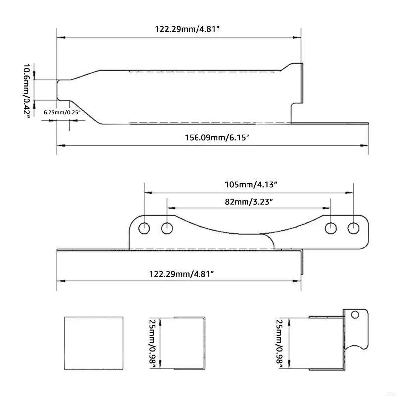 J78A Dual Fan Mount Rack PCI Slot Bracket for 80mm 90mm 120mm Computer Graphics Card Cooling Fans Dropshipping