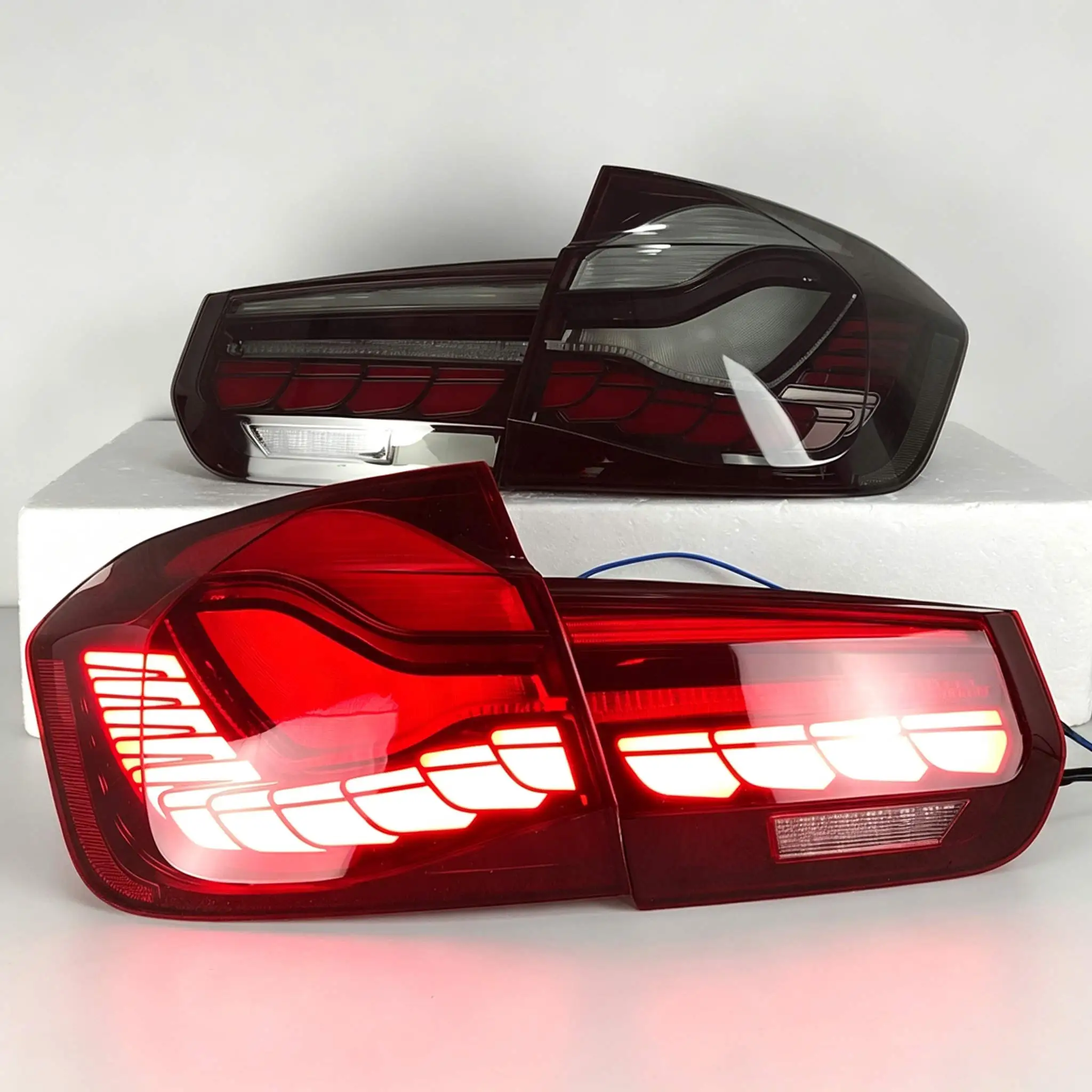 Suitable for BMW 3 Series F30 F80 F35 GTS style LED taillights with sequential turn signals and reverse lights