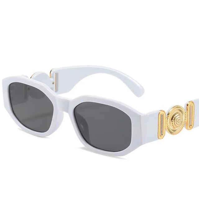 Fashion gafas blancas hombre