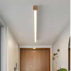 Balcony Ceiling Lamp Long Strip Minimalist Aisle LED Lights Bedroom Dining Island Decorative Fixture Living Room Ceiling Lights