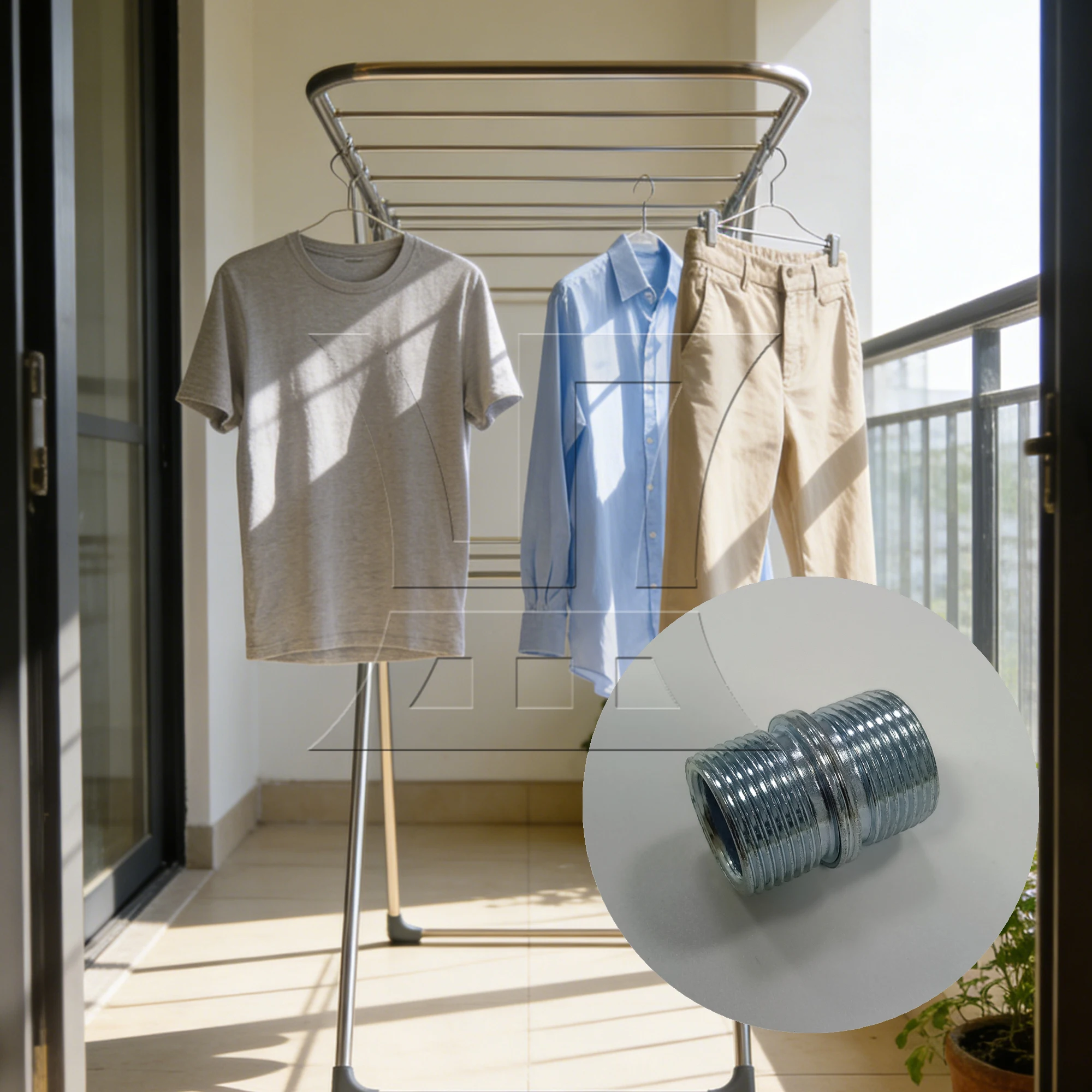 1pc Double Head Rack Connector for Display Rack Shoe Rack