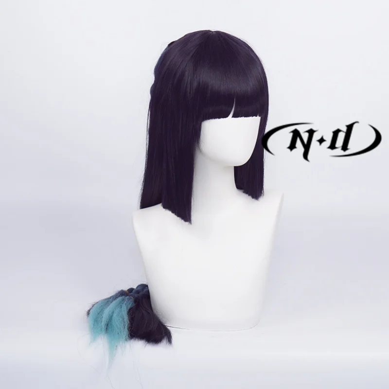 Pelucas de Cosplay ND Yun Jin, pelucas de pelo Genshin Impact, sintéticas resistentes al calor para fiesta de disfraces de Comic Con Coser