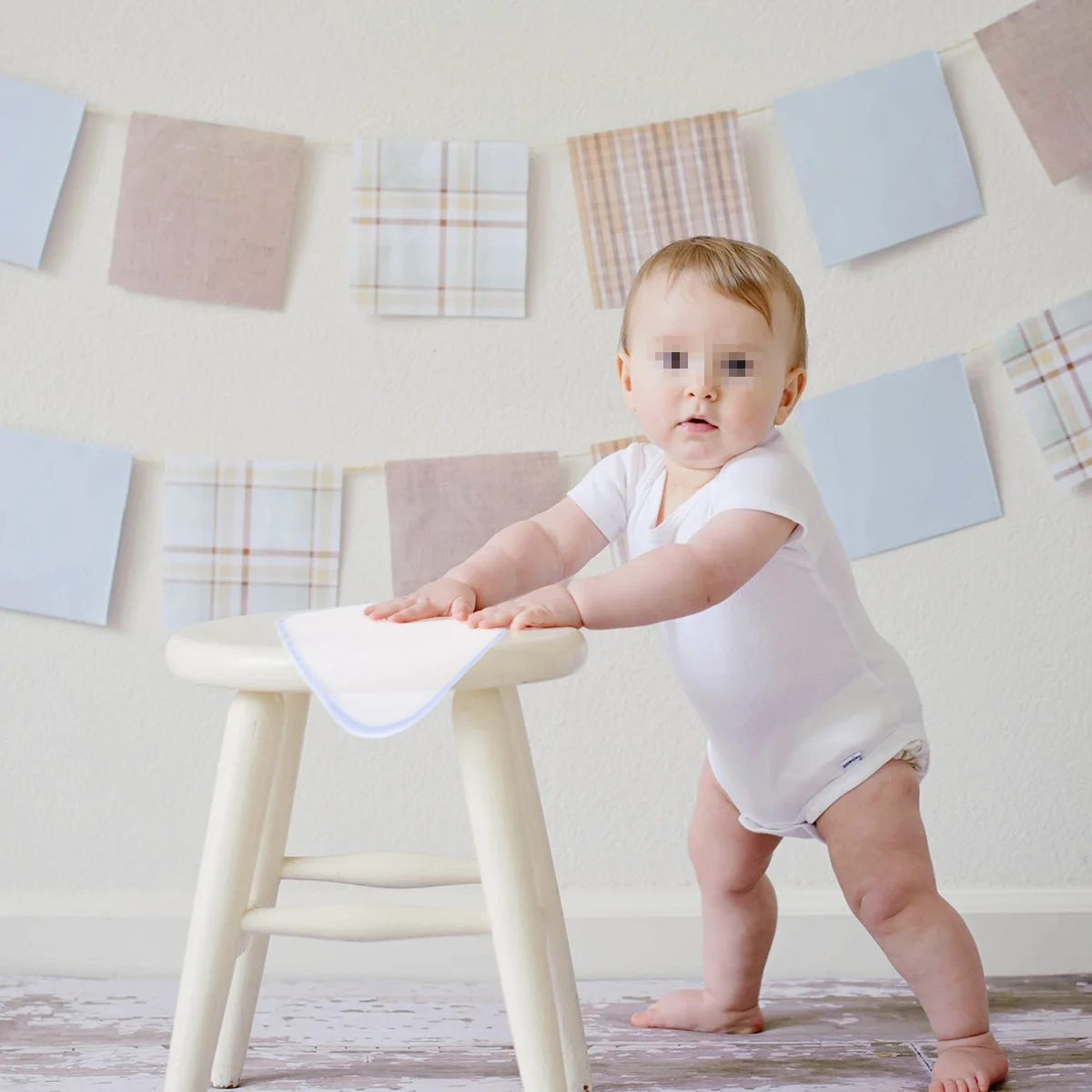 

10Pcs Double Gauze Baby Feeding Towel Large Absorbent Comfortable Soft Cotton Nursing Burp Cloth Baby Feeding Towel