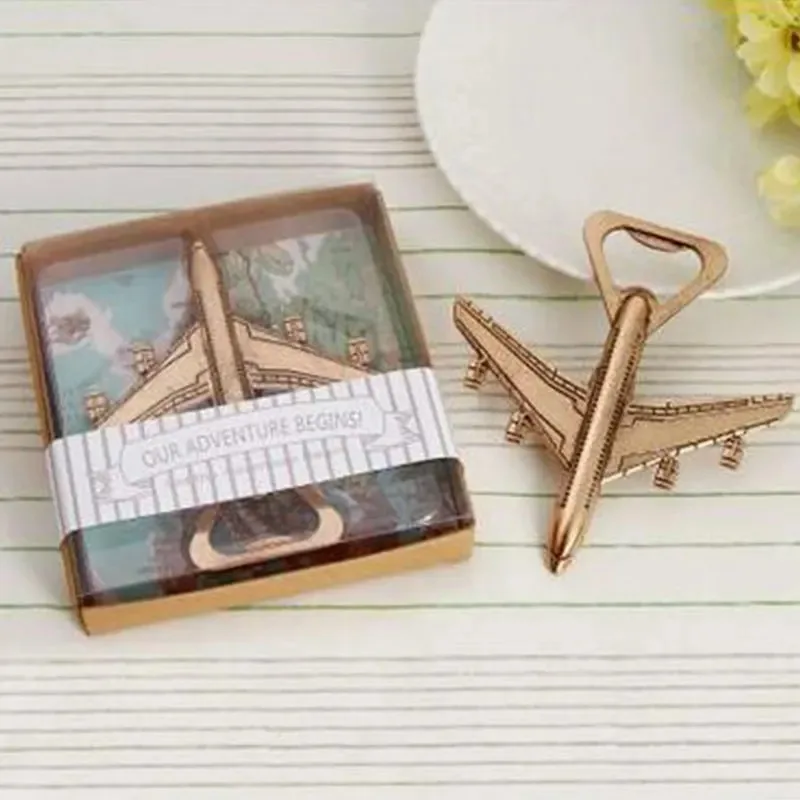 

5/10 шт. Свадебные сувениры: Открывалка для бутылок в виде самолета, винтажная открывалка, подарок, кухонные принадлежности, инструменты для пива