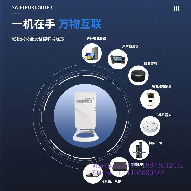 Gigabit wireless router, industrial-grade large apartment suitable for dual-band 802.11ac