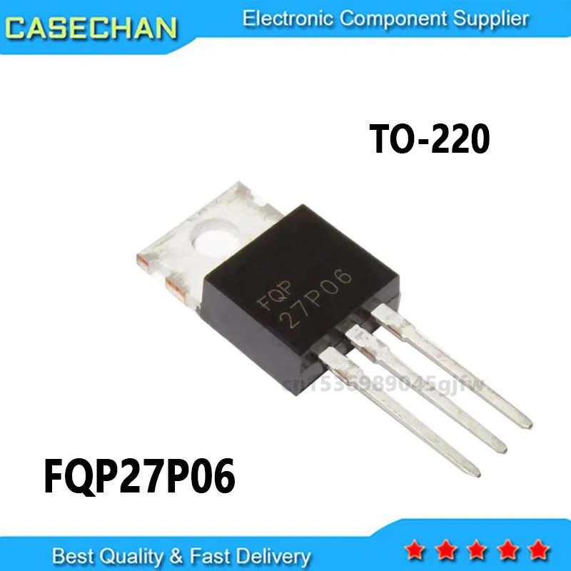 10 قطعة/الوحدة 27P06 FQP27P06 TO-220
