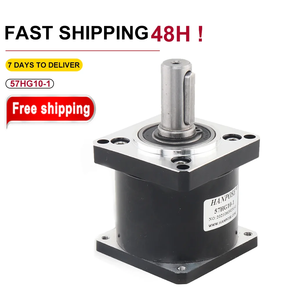 neam23 Stepper Motor High precision 57 reduction motor ratio 10-1 5-1 Planetary Gearbox OSM Geared 57HG10-1 For 3D Printer