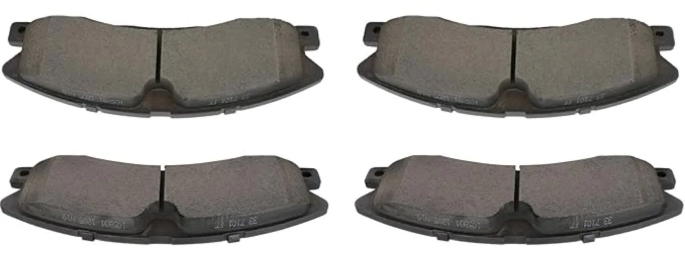 THREEON Front Brake Pads for FORD EXPLORER U5 FORD FLEX TAURUS 3.5 3.7 for LINCOLN MKS MKT 3.5 3.7 DG132001BA GA DG1Z2001D/F/A