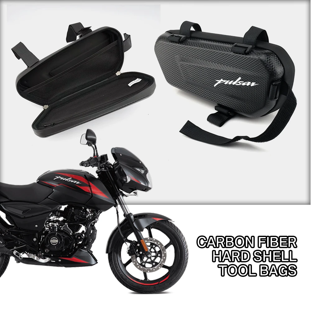 EVA Hard Shell Thickened Fabric Motorcycle Storage Bag Side Bag For Bajaj Dominar 250 400 Avenger Pulsar NS/200 RS/200