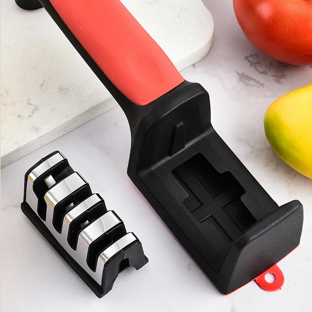 

4 stage knife sharpener garden tool sharpener leather strop knife sharpening