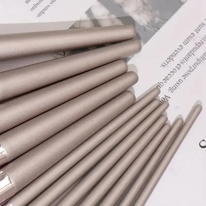 14PCS Makeup Brushes Set Eyeshadow Fluffy Foundation Concealer Blush Highlighter Storage Box Female Cosmetics Beauty Tools