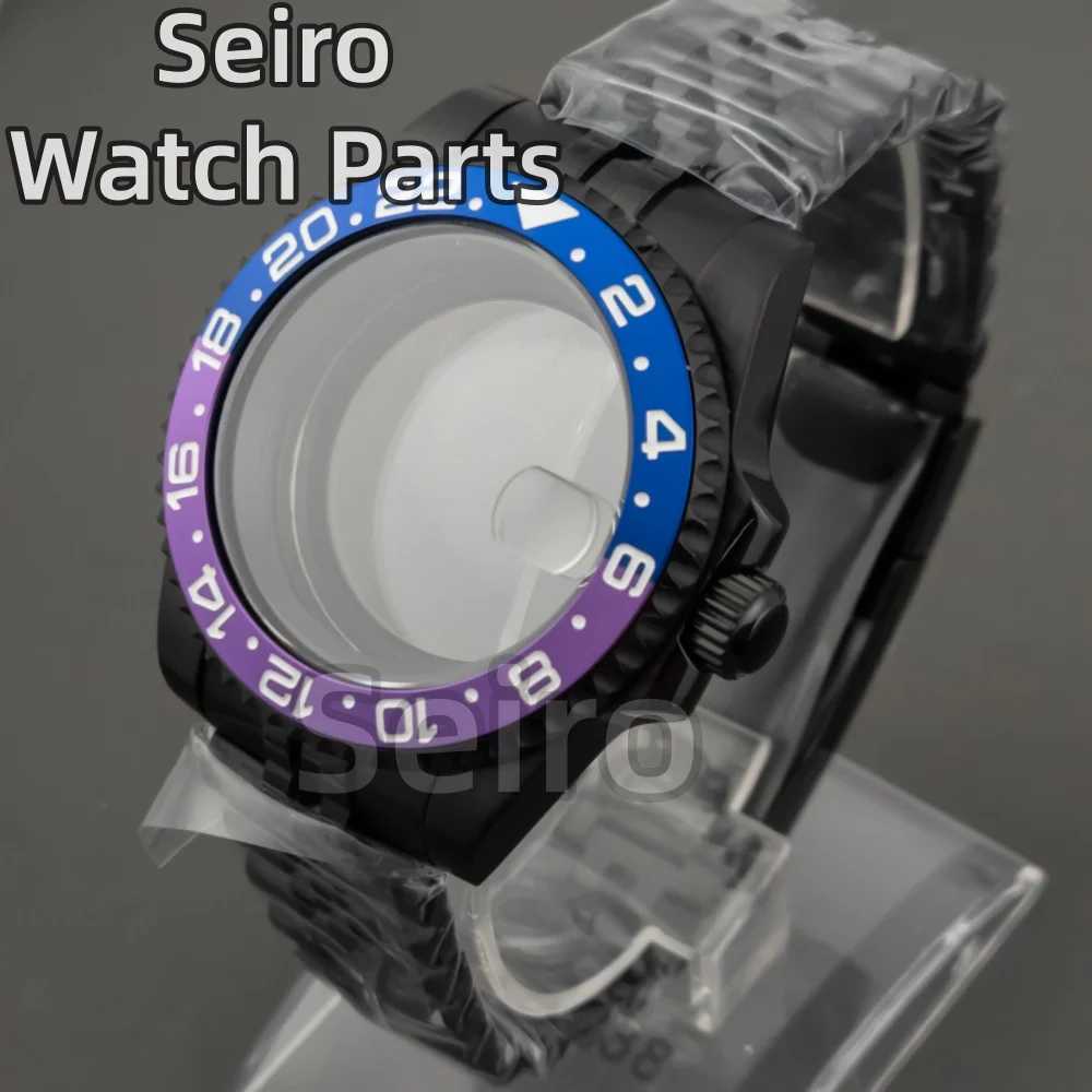 

Корпус часов из цельной нержавеющей стали 40 мм, браслет Jubilee, сапфировое стекло, водонепроницаемый, циферблат 28,5 мм, для механизмов SUB GMT NH34/NH35/NH36