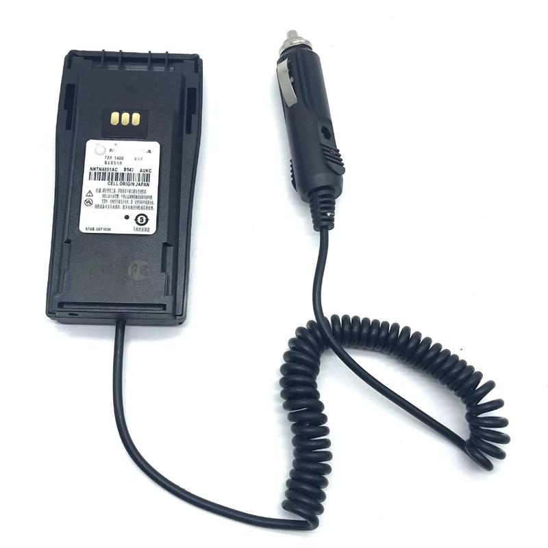 Car Battery Eliminator Charger Adaptor for Motorola GP3188 GP3688 CP040 CP140 CP250 DP1400 EP450 PR400 Walkie talkie CB Radio