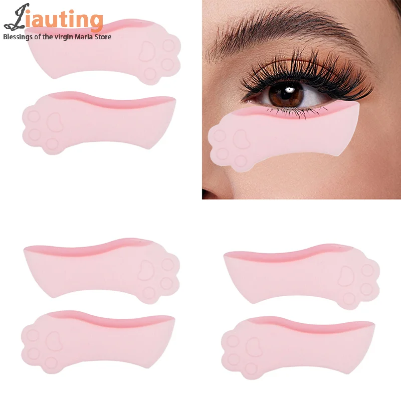 2026 Hot Sale 1Pair Lower Eyelash Perm Pads - 3D Silicone Curler Grafting Tool
