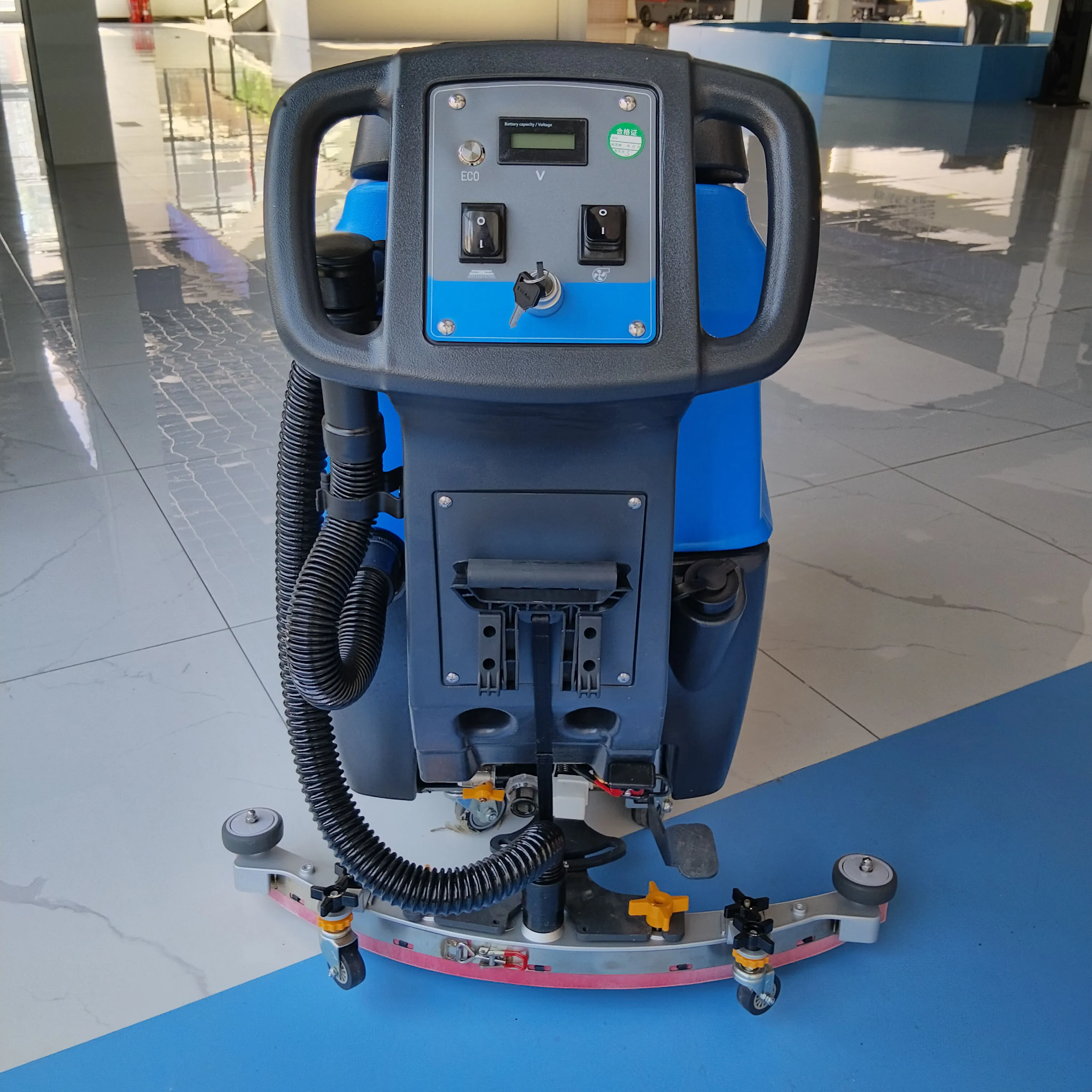 Máquina depuradora de suelo comercial al vacío, Robot, limpieza completamente cerrada para alfombras y suelos