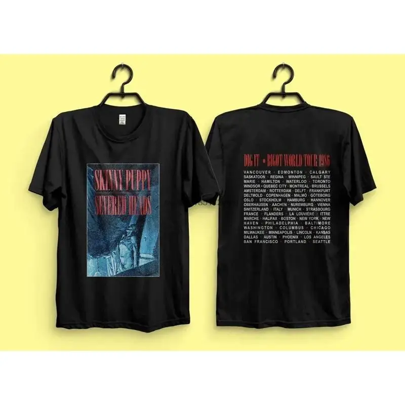 Skinny Puppy Big Choke Tour Dates Vintage T-Shirt