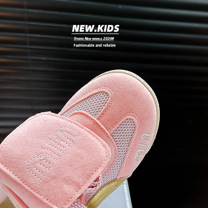 Zapatos Deportivos informales para niños y niñas, calzado de malla transpirable, novedad