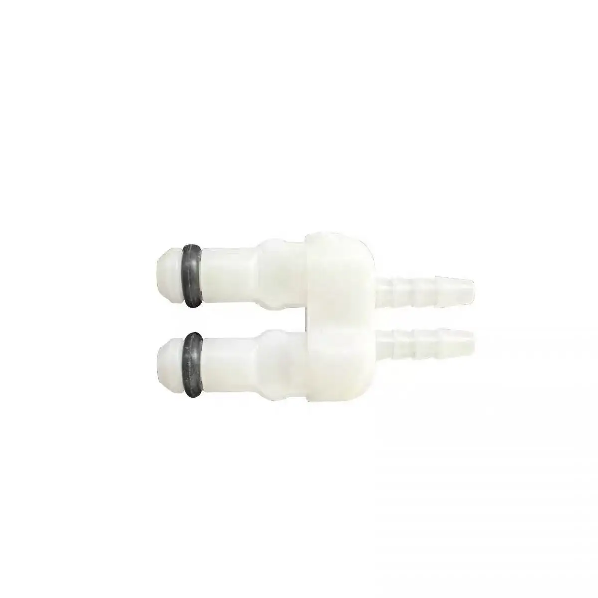 Monitor accessory extension tube, universal pneumatic connector for neonatal air hose, dual‑tube connection adapter