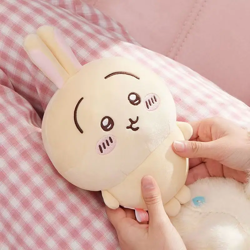 nime Figures jiyi Cartoon Cute Plush Keychain Figures Hachiware Usachi Small Feet Pendant Self Deprecating Bear Doll Gift