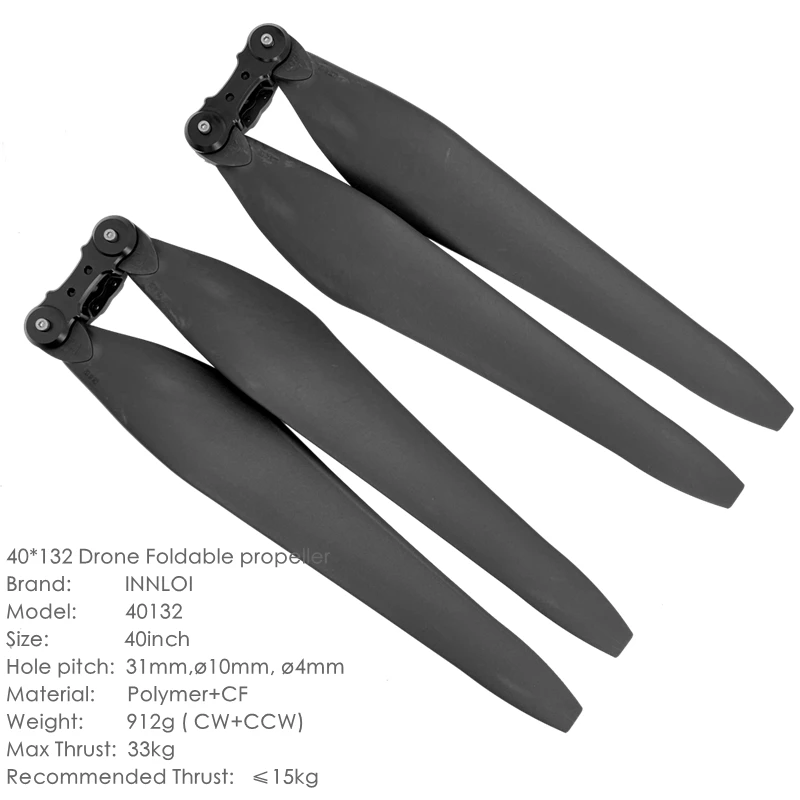 XAERO 40 inch 40132 Folding Propeller for D20 10020 Motor Propulsion System