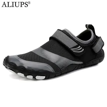 ALIUPS-물 신발 수영 남성 아쿠아 신발 여성용 바다 해변 신발, 남자 남자 남자 맨발 신발, 체육관 달리기 낚시 36-46