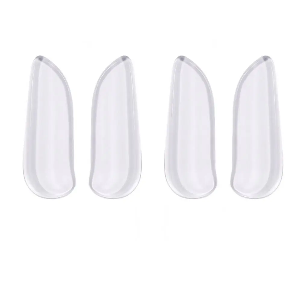 2 Pairs Silicon Corrective Shoe Inserts O/X Type Legs Foot Care Orthopedic Insoles Medial & Lateral Pads Heel Wedge Men Women
