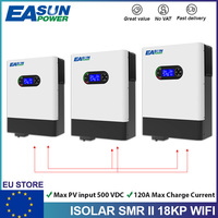 EASUN POWER 12KW 18KW Hybrid Solar Inverter 48V 220V MPPT 120A Charger Controller Grid Tie Pure Sine Wave Inverter With WIFI