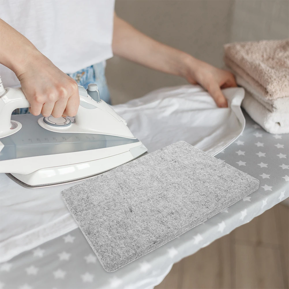 

Wool Felt Ironing Pad Board Cloth Mat Tabletop for Quilters Heat Resistant Mesh Pressing Quilting Boards Protector Countertop