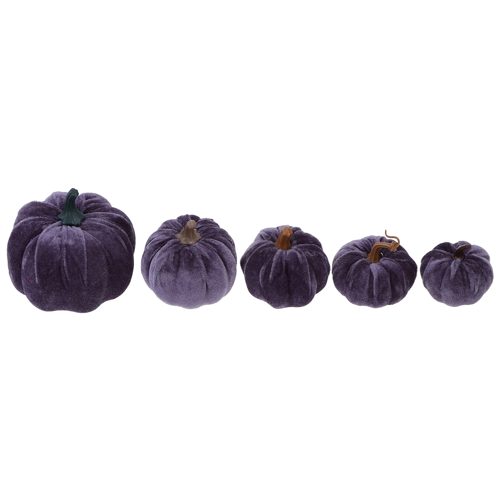 

5Pcs Simulation Pumpkins High Quality Foam Mini Decor Thanksgiving Halloween Home Party Photo Prop Non Fading Vivid Outdoor
