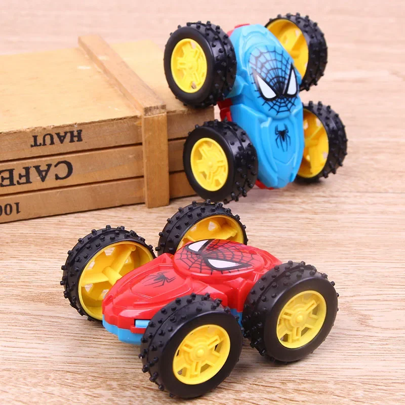 2022 Cool Double-sided Dump Truck Inertial Car Resistance To Fall Off Children Creative Fashion Birthday Gifts Toy Hot Wheels