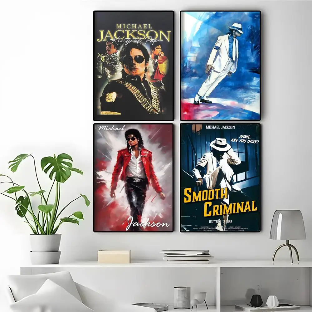 Musicians And Singers Michael Jackson Creative Wall Decal Instant Space Refresh Beautiful Room Decor Poster