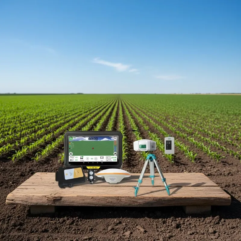 High-Accuracy RTK Land Leveling Control System With Radio Base Station & Antenna 15kg 1 Year Warranty