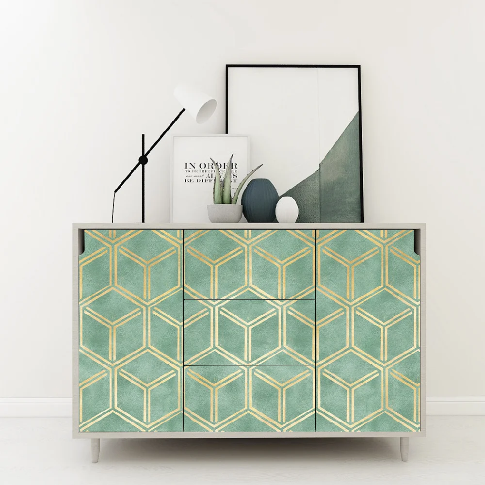 Abstract Geometric Line Wall Paper Peel Stick Waterproof Anti-fouling Removable Living Room Wall