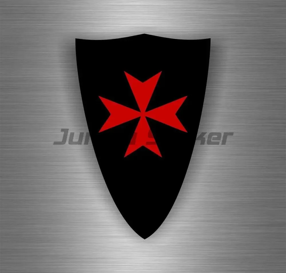 Crusades Knights Templar Car Sticker Vinyl Laptop Camper Truck Glass Window Decal Customizable 3