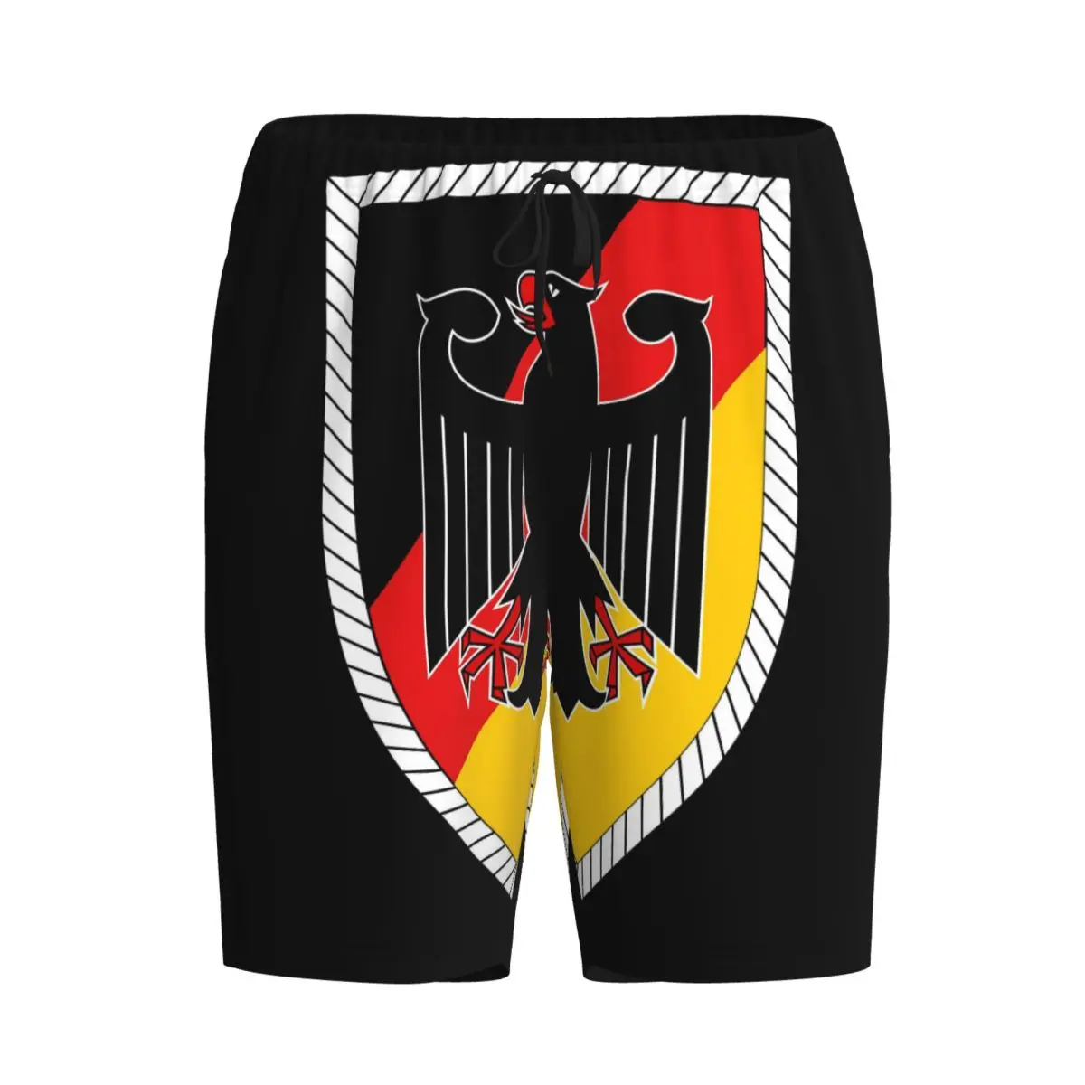 Custom German Coat Of Arms Empire Flag Shorts Sleeping Pants Men Pajama Pants Lounge Sleep Sleepwear Bottoms