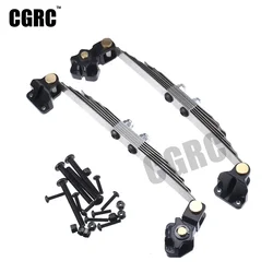 1 Pair Metal power Axle Suspension For 1/14 Tamiya RC Car Tow Drag Trailer Truck Man Scania Upgrade Parts