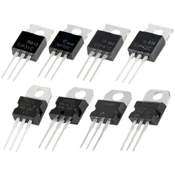 10PCS TIP31C TIP32C TIP41C TIP42C POWER TRANSISTORS TIP107 TIP120 TIP122 TIP127 TIP142T TIP147T NPN PNP TO-220 New IC