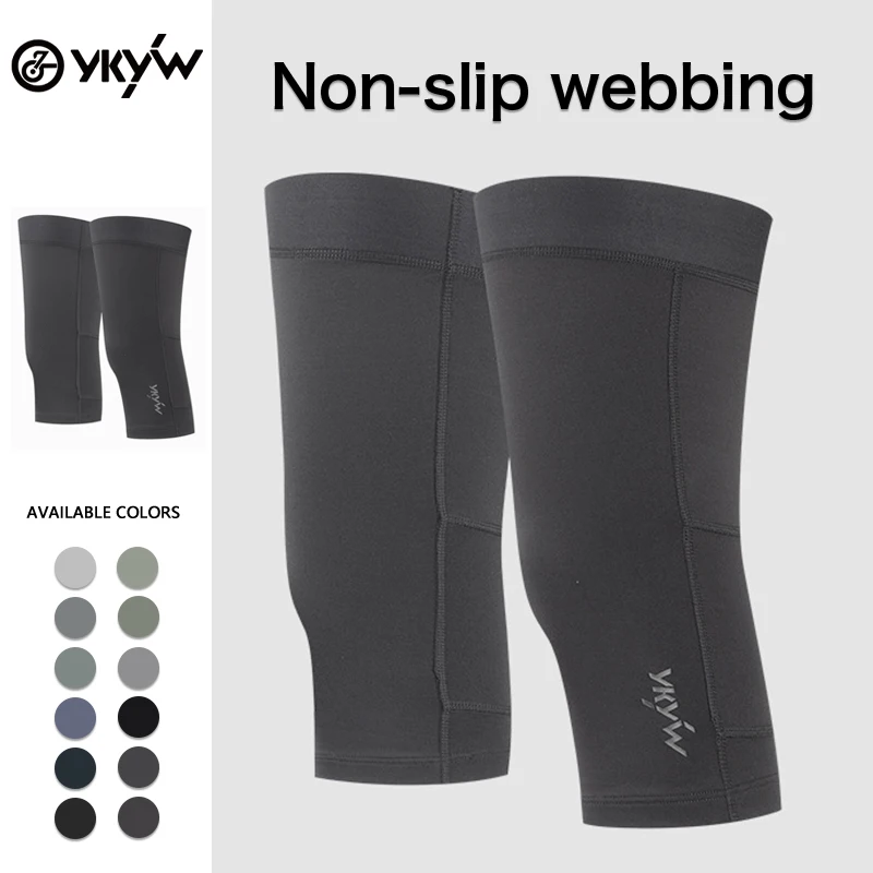 ykywbike-winter-cycling-knee-warmers-thermal-fleece-knee-sleeves-anti-slip-compression-road-mtb-bike-leg-warmers