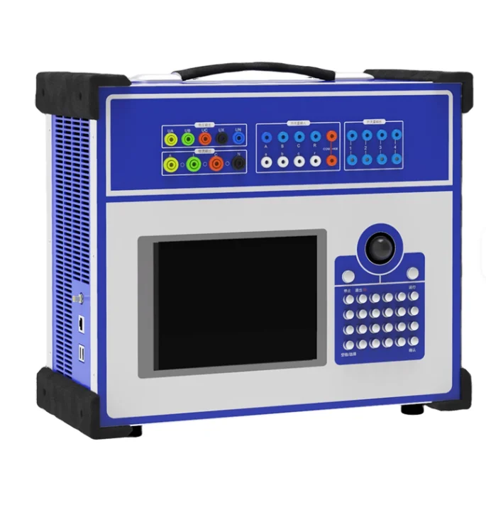 Three Phase Hardness Tester Secondary Current Injection Test Kit with Ultra-thin Industrial Keyboard and Optical Mouse
