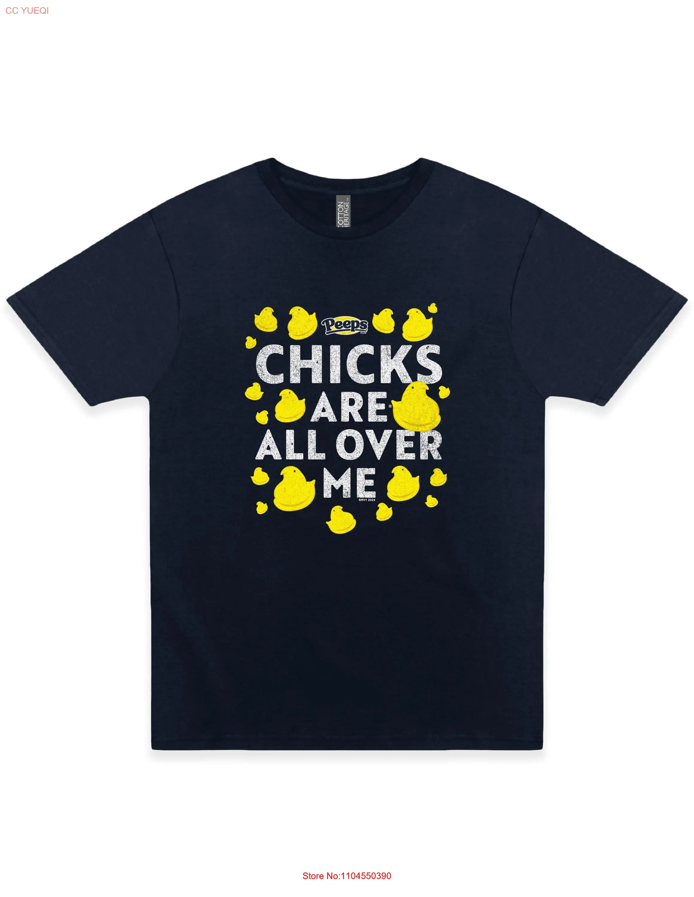 

Футболка Peeps Chicks Are All Over Me с длинными или короткими рукавами