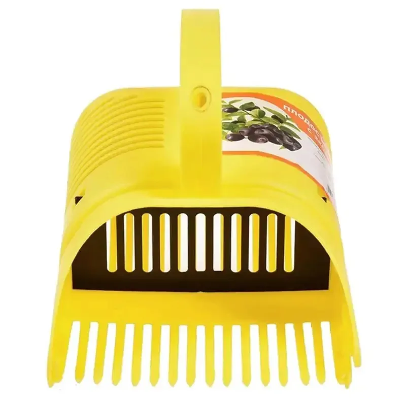 

Large Capacity Blueberry Picker Rake - Comb Teeth Design with Lightweight Handle, Essential Garden Tool for Berry Harvest