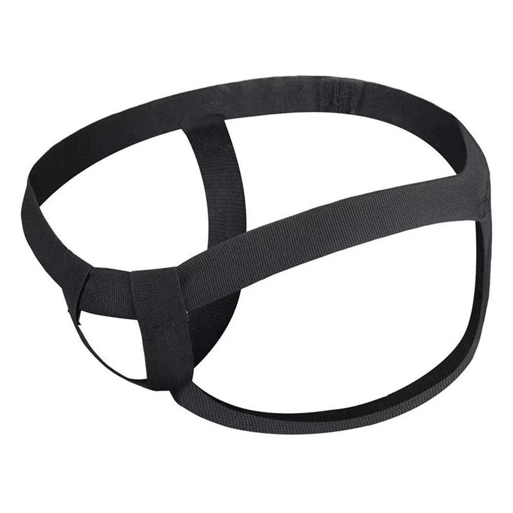 

Jockstrap Open Hole Underwear for Men Bandage Ball Lifter Design Soft Nylon and Cotton Fabric Breathable and Comfortable