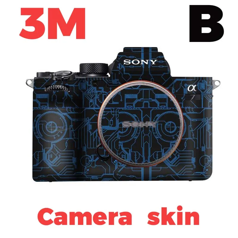 Kamera skóry nadaje się do SONY A7M3 A7M4 A7C A7R4 A1A7R2 A7R3 FX3 A6100 A6400 ZV1 ZVE10 A6500 A7S3 ochronna Film 3M