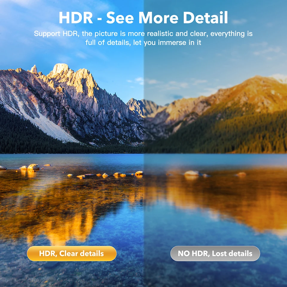 UGOURD DP1.4 Kabel 8K 60HZ DP 1.4 1.2 Kabel 4K 120HZ 144HZ UHD Ultra High Definition Video Displayport Kabel 3m 5m für Projektor – Detail 4