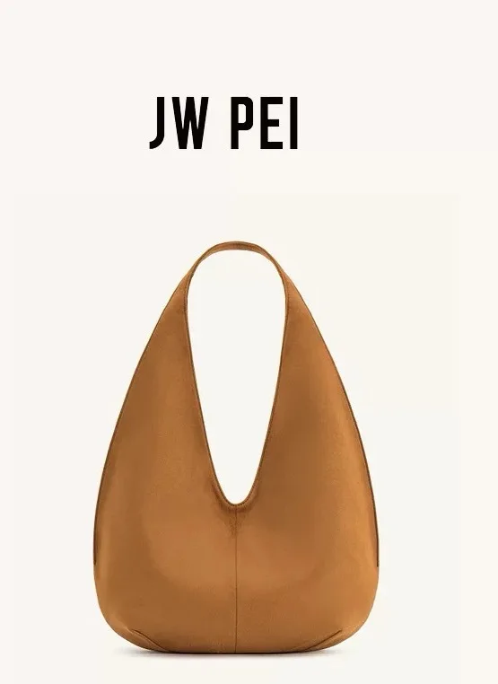 

Женская рабочая сумка JW PEI — сумка-ведро из натуральной кожи, просторная сумка через плечо для подмышек для поездок на работу