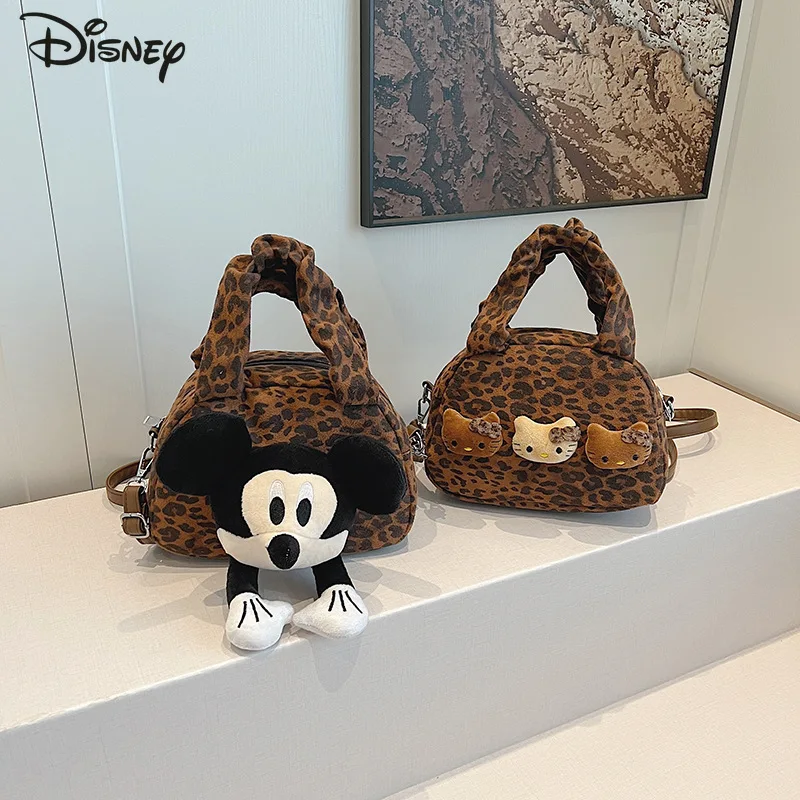 

Miniso 2025 New Women's Doll Bag Fashion High Quality Women's Handbag Cartoon Large Capacity Women's Commuter Shoulder Bag